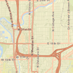 Marion County Street Map