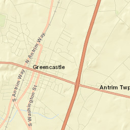 Greencastle Street Map