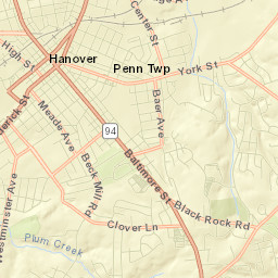 34-90 Broadway, Hanover, PA 17331, USA Street Map