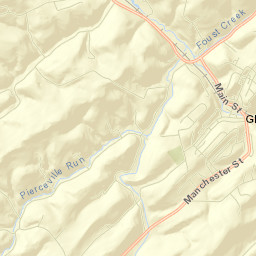 Glen Rock Street Map