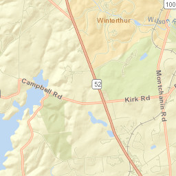 Greenville Street Map