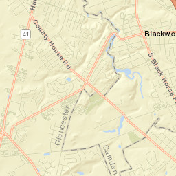 Blackwood Street Map