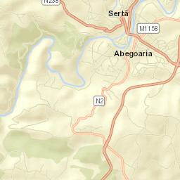 Sertã Street Map