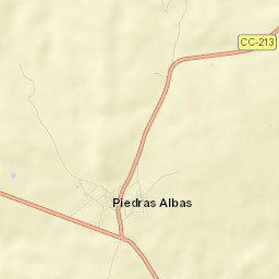 Piedras Albas Street Map