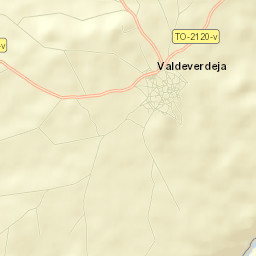 Valdeverdeja Street Map