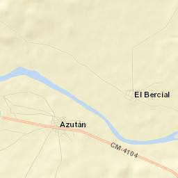 Azután Street Map