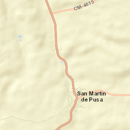 San Martín de Pusa Street Map