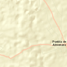 Puebla de Almenara Street Map