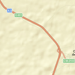 Cervera del Llano Street Map