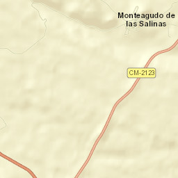 Monteagudo de las Salinas Street Map
