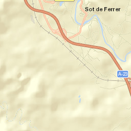 Sot de Ferrer Street Map