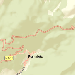 Fornalutx Street Map