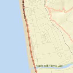 Scalea Street Map