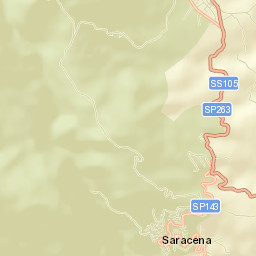 Saracena Street Map