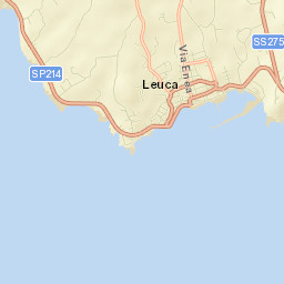 Leuca Street Map