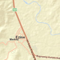 Ezine Street Map