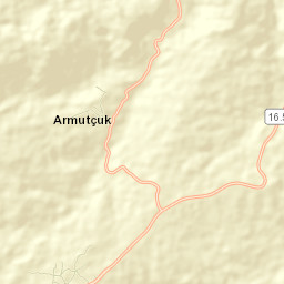 Büyükorhan İlçesi Street Map