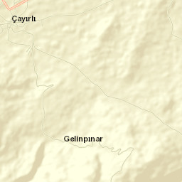 Çayırlı İlçesi Street Map