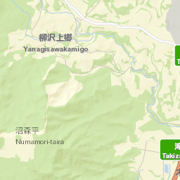 Takizawa-shi Street Map