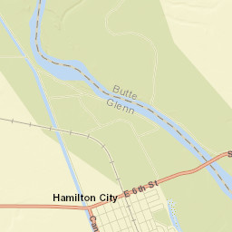 Hamilton City Street Map