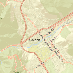 1300 10th Street, Golden, CO 80401, USA Street Map