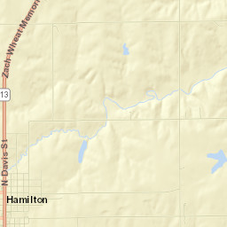 Hamilton Street Map