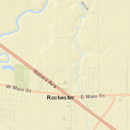 Rochester Street Map