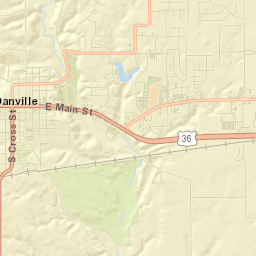 120 West Main Street, Danville, IN 46122 Street Map