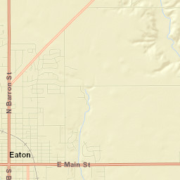 Eaton Street Map