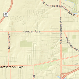 Drexel Street Map