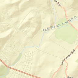 Wayne Heights Street Map