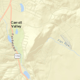 Carroll Valley Street Map