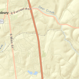 Shrewsbury Street Map