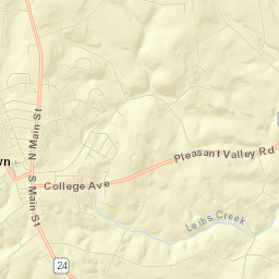 Stewartstown Street Map