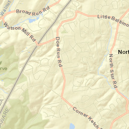 North Star Street Map