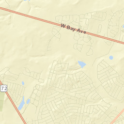 Ocean Acres Street Map