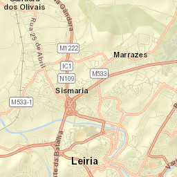 Leiria Street Map