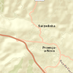 Proença-a-Nova Street Map