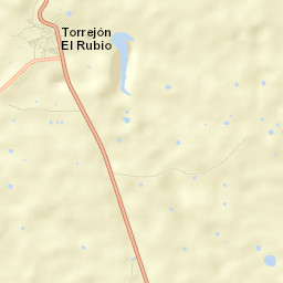 Torrejón el Rubio Street Map