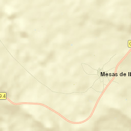 Mesas de Ibor Street Map