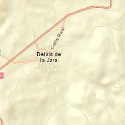 Belvis de la Jara Street Map
