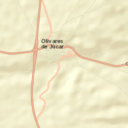 Olivares de Júcar Street Map