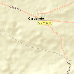 Cardenete Street Map