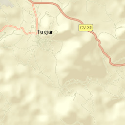 Tuéjar Street Map