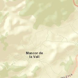 Mancor de la Vall Street Map