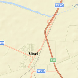 Sibari Street Map