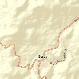 Balya Street Map