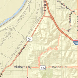 739 Riverview Drive, St. Joseph, MO 64503 Street Map