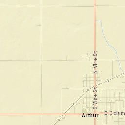 Arthur Street Map