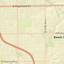 Beech Grove Street Map